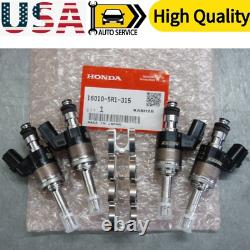 HONDA Genuine 16010-5R1-315 FIT 2015-2020 1.5L Fuel Injector Fuel Nozzle Set OEM