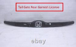 HONDA Genuine FIT GK3 GK4 13G 15-20 Tail Gate Rear Garnish License Assy OEM