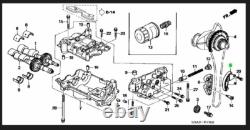 HONDA Genuine OEM 13450-RAA-A02 Balancer Shaft Chain Tensioner (K20/K24)