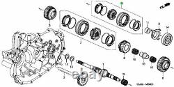 HONDA Genuine OEM SLEEVE SET, SYNCHRONIZER (5) 23626-PLW-305