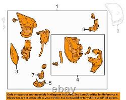 HONDA OEM 2017-22 CR-V Front Door-Mirror Assembly Left DRIVERS 76258TLAA32