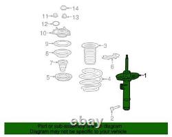 HONDA OEM 2018-21 Accord Front Suspension-Strut Left DRIVERS SIDE 51621TVAA93