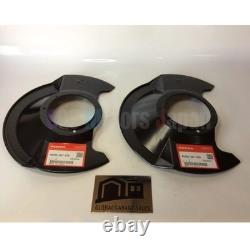HONDA OEM 45255-SK7-020(x2) FR BRAKE SPLASH GUARD R L SET GENUINE Japan