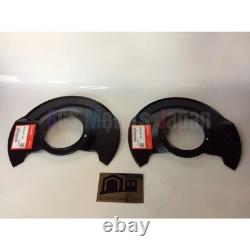 HONDA OEM 45255-SK7-020(x2) FR BRAKE SPLASH GUARD R L SET GENUINE Japan