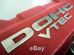 HONDA OEM Genuine Type R RED Valve Cover CIVIC EK9 INTEGRA DC2 for B-series NIB