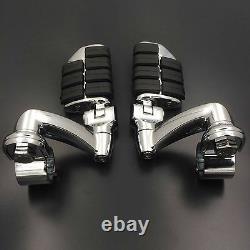 Highway Foot Pegs Rest For Harley 1-1/4 Touring Electra Street Glide Rode King