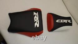 Honda 2000/01 Cbr 929rr Black/red/white Custom Front & Rear Seat Covers 929