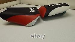 Honda 2000/01 Cbr 929rr Black/red/white Custom Front & Rear Seat Covers 929