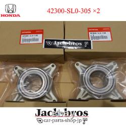 Honda ACURA Genuine OEM NSX NA1 NA2 Hub Bearing Assy Rear Right& Left Set