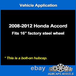 Honda Accord 2008-2012 Hubcap Genuine Factory Original OEM 55071 Wheel Cover