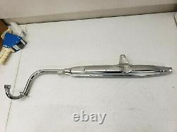 Honda CT70 MUFFLER, EXHAUST Chrome 183A0-098-673 OEM Genuine Honda