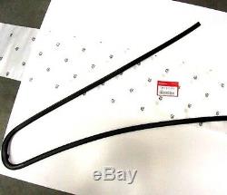 Honda Crx Left Quarter Window Glass Outside Molding Oem 73860-sh2-003 89 90 91