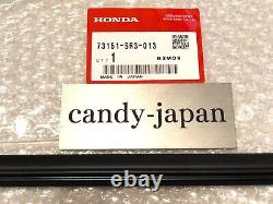 Honda Genuine Molding FR Windshield Side RH & LH Upper Set Civic 1992-1995 OEM