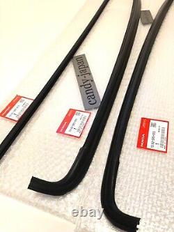 Honda Genuine Molding FR Windshield Side RH & LH Upper Set Civic 1992-1995 OEM