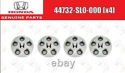 Honda Genuine NSX NA1 Wheel Center cap 44732-SL0-000 Set of 4 OEM JDM