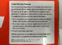 Honda Genuine OEM CBR Honda Racing Motorcycle Cover 0SP34-MFJ-200 Honda Genuine OEM CBR Honda Racing Motorcycle Cover 0SP34-MFJ-200