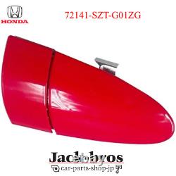 Honda Genuine OEM CR-Z Right Door Handle Assembly Red 72141-SZT-G01ZG
