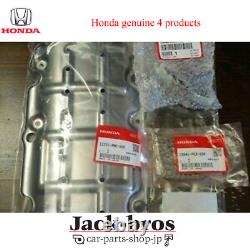 Honda Genuine OEM K20 Oil Pump Baffle Plate, Chain, Tensioner, Guide Set K20Z K24A