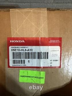 Honda Genuine OEM Windshield Wiper Washer Kit Talon SXS1000 X/R 0SE10-HL6-A10