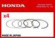 Honda Genuine Oem Piston Rings Set F-series S2000 Ap1 Ap2 F20c F20c1 F20c2