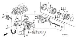 Honda Genuine Oem S2000 F20c F22c Ap1 Ap2 Oil Pump Chain Tensioner Guide Set