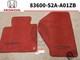 Honda Genuine S2000 Floor Mat Set 00-09 Red Usdm Ap1 Ap2 83600-s2a-a01zb Oem New
