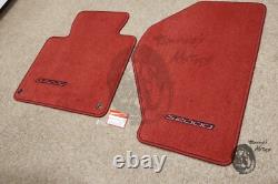 Honda Genuine S2000 Floor Mat Set 00-09 Red USDM AP1 AP2 83600-S2A-A01ZB OEM New