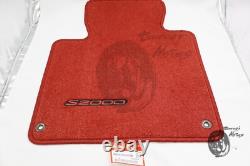 Honda Genuine S2000 Floor Mat Set 00-09 Red USDM AP1 AP2 83600-S2A-A01ZB OEM New
