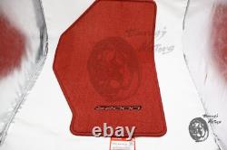 Honda Genuine S2000 Floor Mat Set 00-09 Red USDM AP1 AP2 83600-S2A-A01ZB OEM New