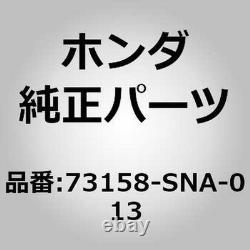Honda OEM Genuine/Civic/Molding L&R Drip Side Set 73168-SNA-013 73158-SNA-013