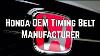 Honda Oem Timing Belt Manufacturer Honda Accord Timing Belt Kit Oem Bundys Garage