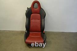 Honda S2000 Red Black Leather Seat Passenger Side Genuine Oem 2000-2005