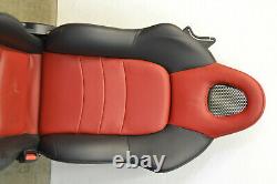 Honda S2000 Red Black Leather Seat Passenger Side Genuine Oem 2000-2005