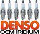 Iridium Spark Plug X 6 Genuine Oem Denso 6 Cylinder V6 Set 3.5