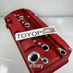 JDM HONDA OEM Genuine 12310-PCX-020 RED Valve Cover 06-09 S2000 AP2 F20C NEW F/S