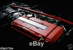 JDM HONDA OEM Genuine H-logo Type R RED Valve Cover B18 INTEGRA DC2 for B-series