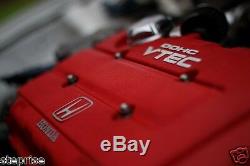 JDM HONDA OEM Genuine H-logo Type R RED Valve Cover B18 INTEGRA DC2 for B-series