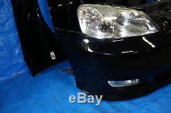 JDM Honda Civic Bumper Headlights Fog Lights Fenders Hood Rebar Emblem 2001-2003