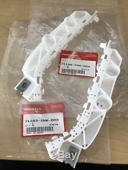 Jdm Fd2 Conversion Bumper Fender Support Bracket Set 06-11 Honda CIVIC Type R