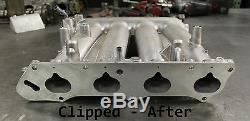 K20 to H22 Clipped RBC Intake Manifold & Skunk2 Intake and TB Adapter Plates