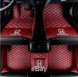 Luxury Custom Car Floor Mats For Civic 4 doors 2005-2020