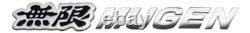 MUGEN HONDA Genuine OEM Emblem Chrome Plated / Black 90000-YZ8-DV63-BK