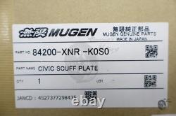 MUGEN genuine Scuff plate Full set HONDA CIVIC FL1 OEM 84200-XNR-K0S0 New