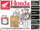 New Genuine Honda Oem Cylinder, Piston Kit Withgaskets 2004-2006 Crf250x
