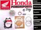 New Genuine Honda Oem Piston Kit With Gaskets 2014-2015 Crf250r