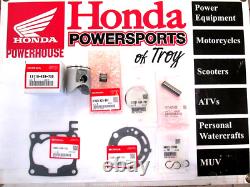 NEW GENUINE HONDA OEM PISTON KIT WithGASKETS 2005-2007 CR125R NO CHEAP COPIES