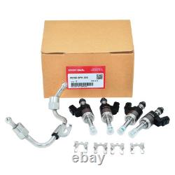 NEW GENUINE Honda OEM Fuel Injector Kit- 1.5 L Turbo Injector Set & Fuel Pipe US