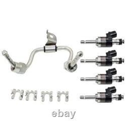 NEW Honda OEM Fuel Injector Kit For 1.5 L Turbo Injector Set & Fuel Pipe