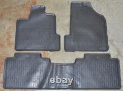 NEW OEM Genuine Honda Ridgeline TU Dark Gray Floor Mats 83600-SJC-A01ZE