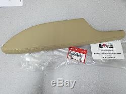 New Genuine Honda Accord Coupe Drivers Armrest Pad 83571-te0-a51zb Ivory Leather